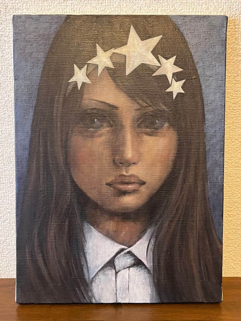 アジサカコウジ／美少女アクリル画（原画）