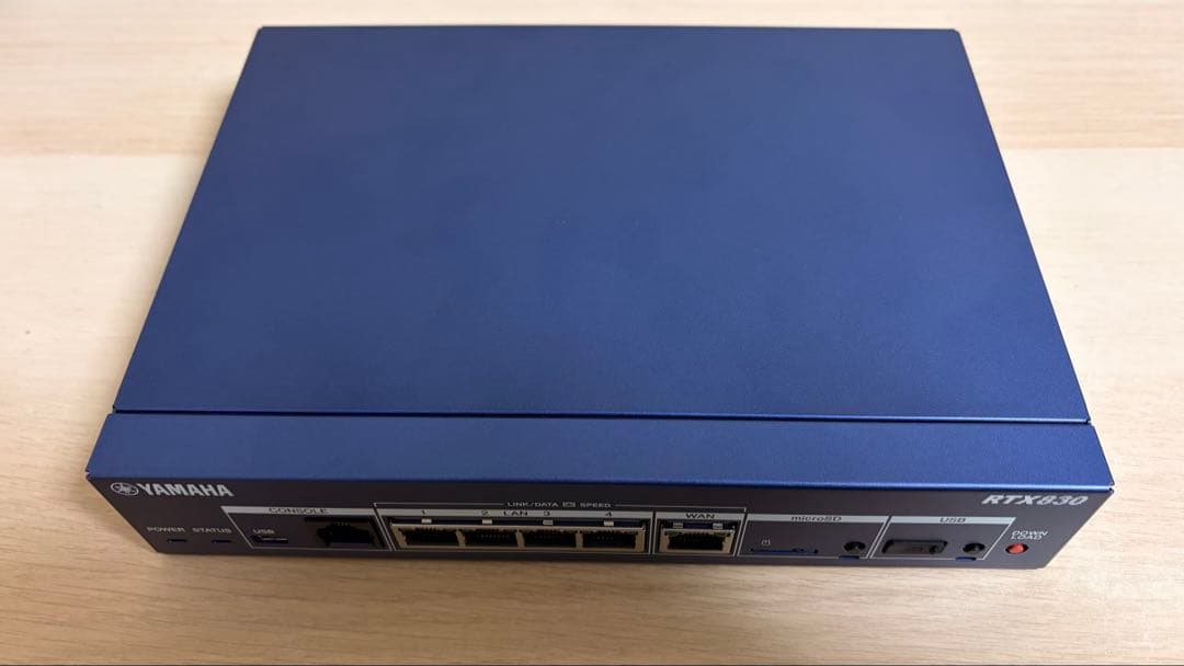 ルーター・ネットワーク機器 YAMAHA RTX830