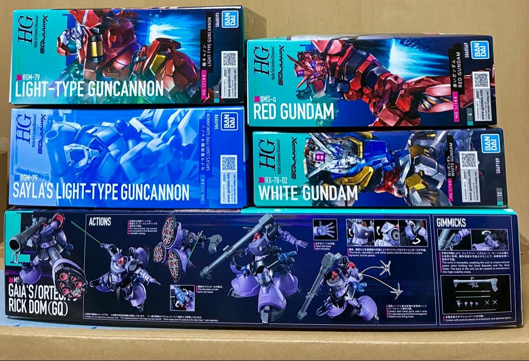 ガンプラまとめ　ジークアクス　GQuuuuuuX