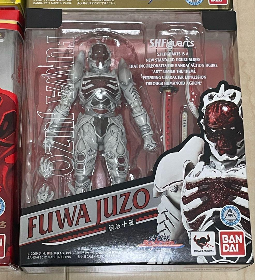 【未開封】S.H.Figuarts 侍戦隊シンケンジャー 9体セット アーツ