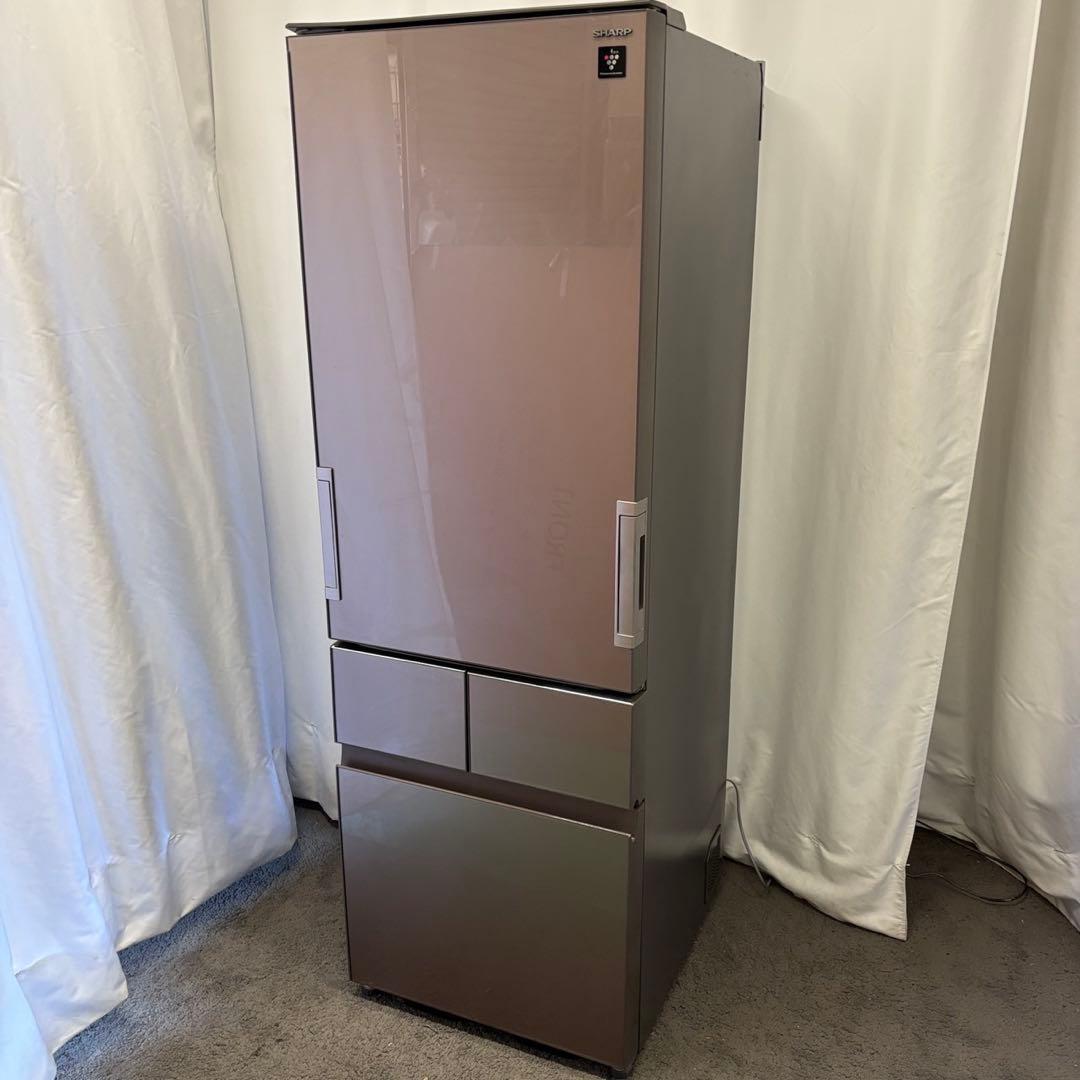 69⭕️冷蔵庫　SHARP　大型　400-500ℓ　両開き　安い　設置無料