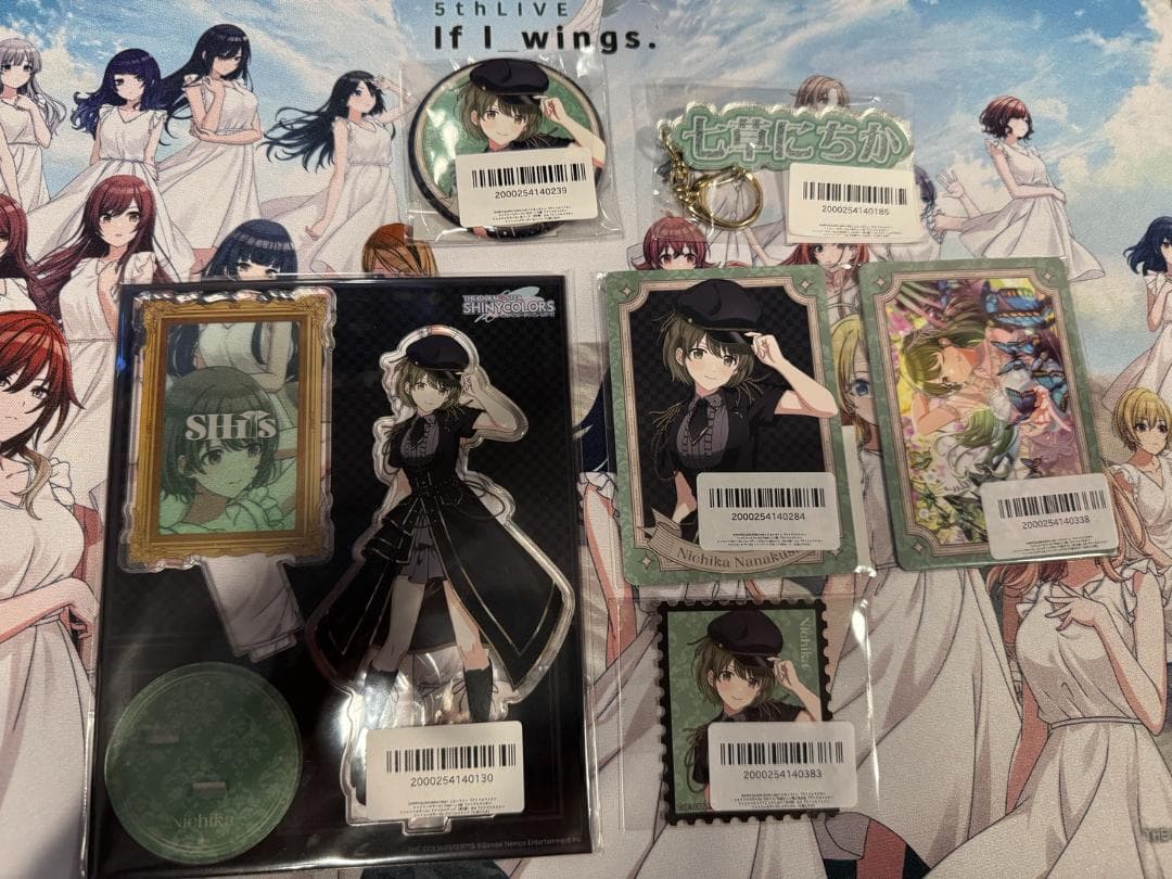 シャニマス FAMくじ 七草 にちか アクリルスタンドなど セット①