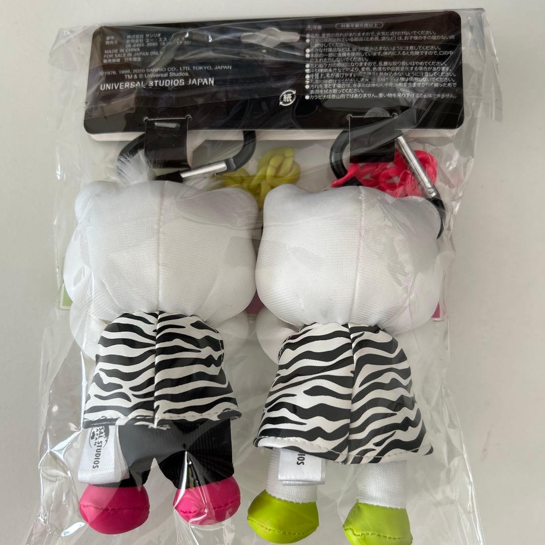 キティ　ユニバ　usj マスコット　ダニエル　キーホルダー