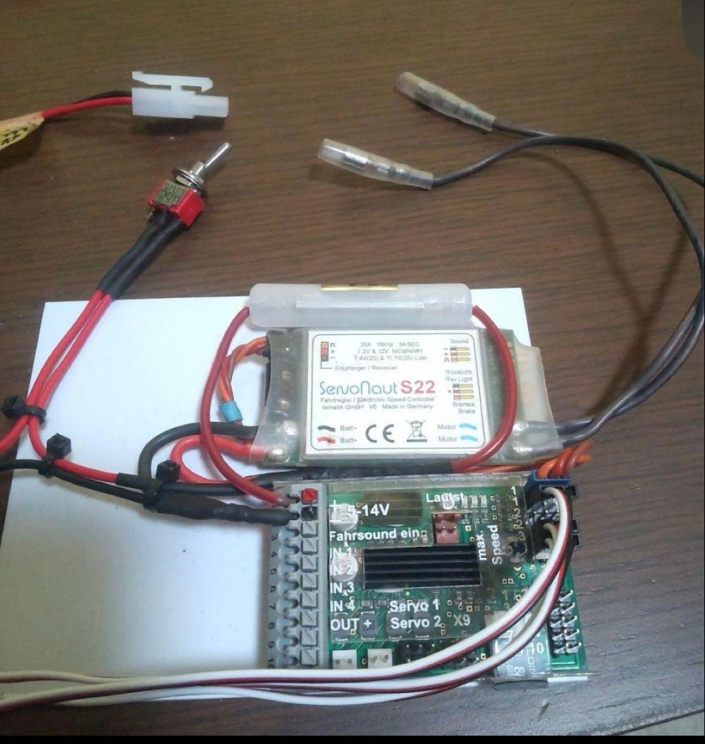 トレーラー タミヤ 1/14 ダブルマフラー USM-RC2＋スピコン