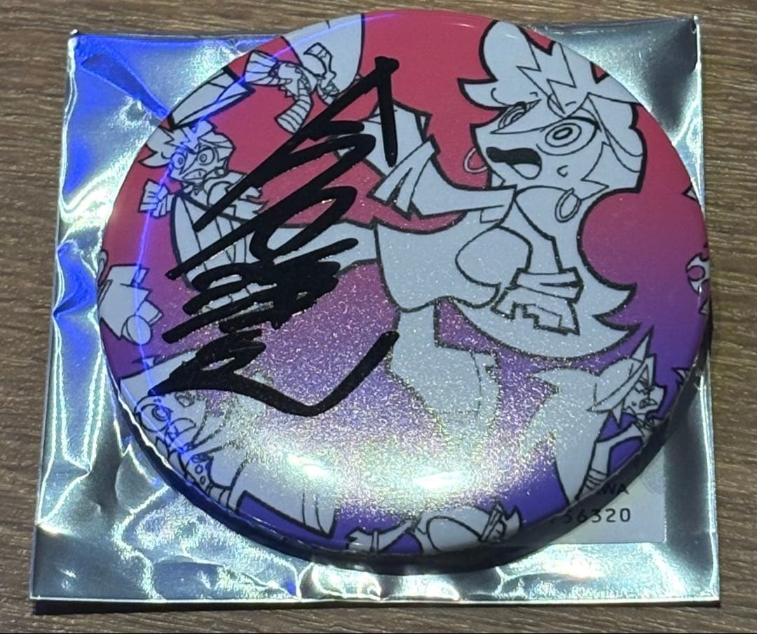 沖*す様 パンスト ランダム缶バッジ 100種 パンティ サイン入り