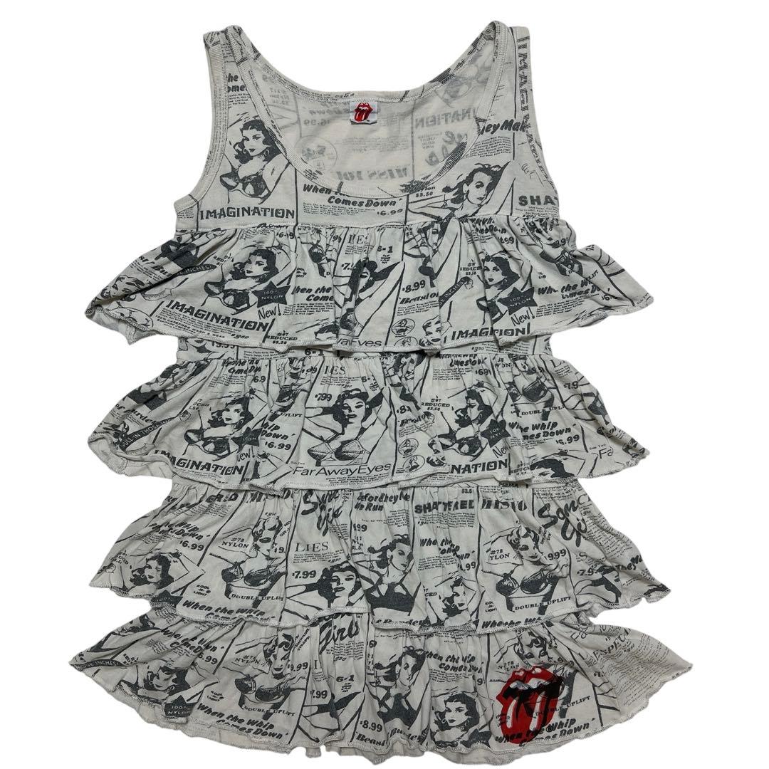 HYSTERIC GLAMOUR ローリングストーンズ フリルタンクトップ 希少
