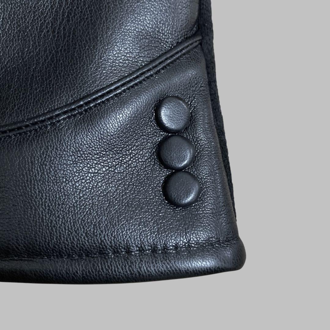 CONTRAST LEATHER GLOVE 3130T レザー手袋