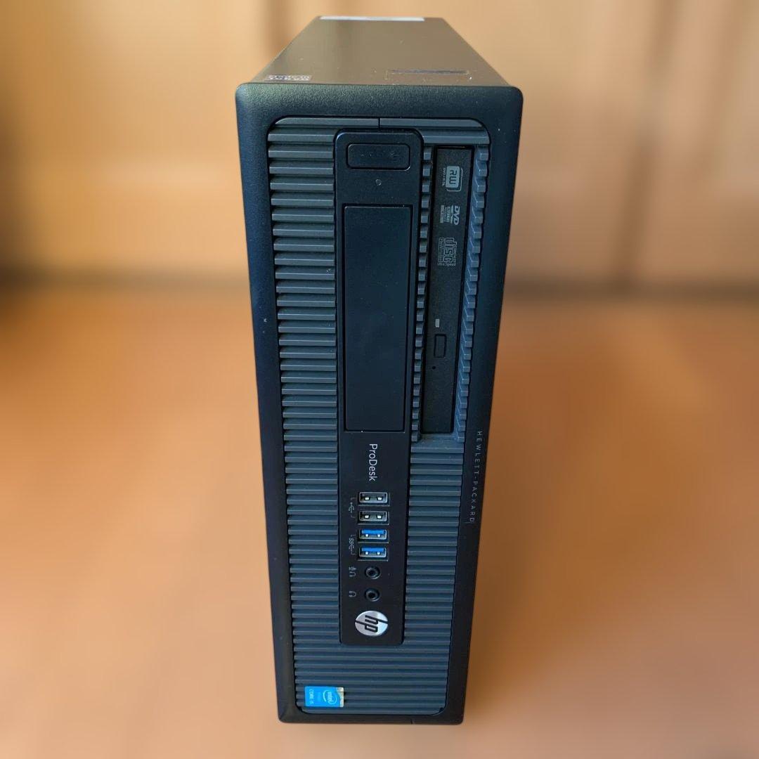 爆速16GBメモリ★HP デスクトップPC Core i5★事務・学習に最適