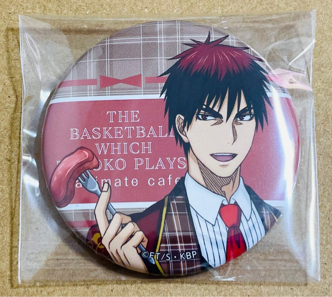 黒子のバスケ アニメイトカフェ クランチ バレンタイン 缶バッジ 火神大我