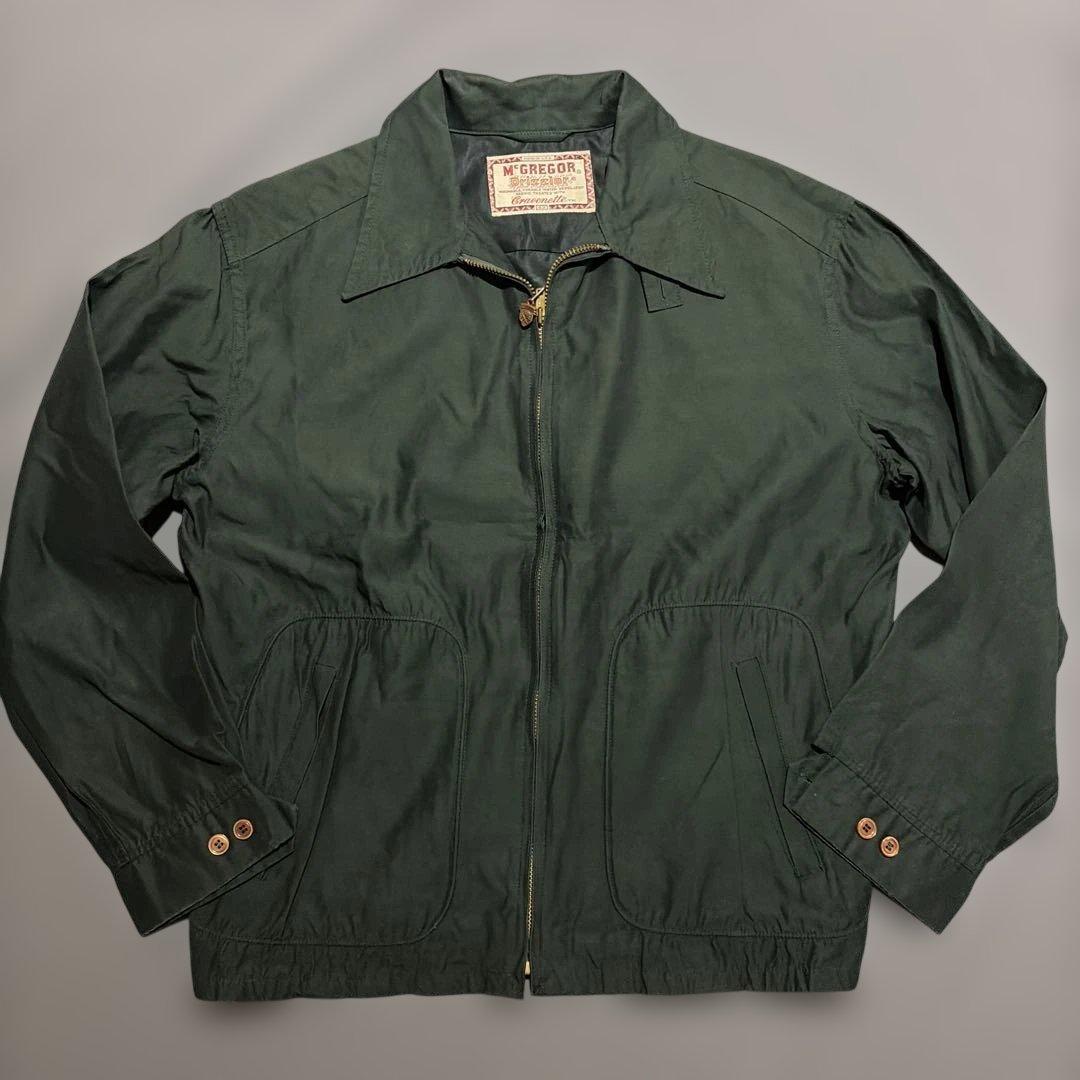 【極美品】60s McGREGOR ドリズラージャケット 42 USA製 紋章付
