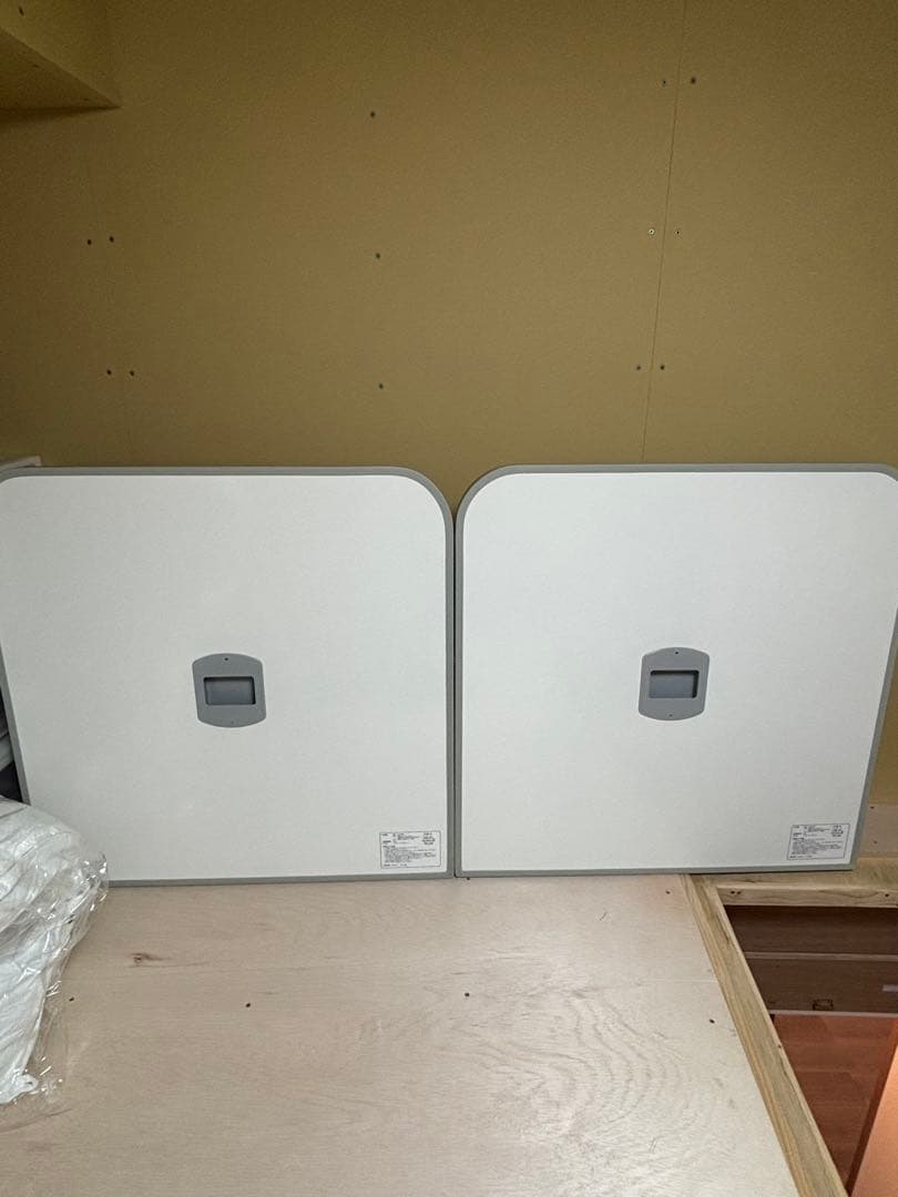 【美品】一条工務店 風呂ふた　取手付き　断熱　ウレタン取手付　2枚組