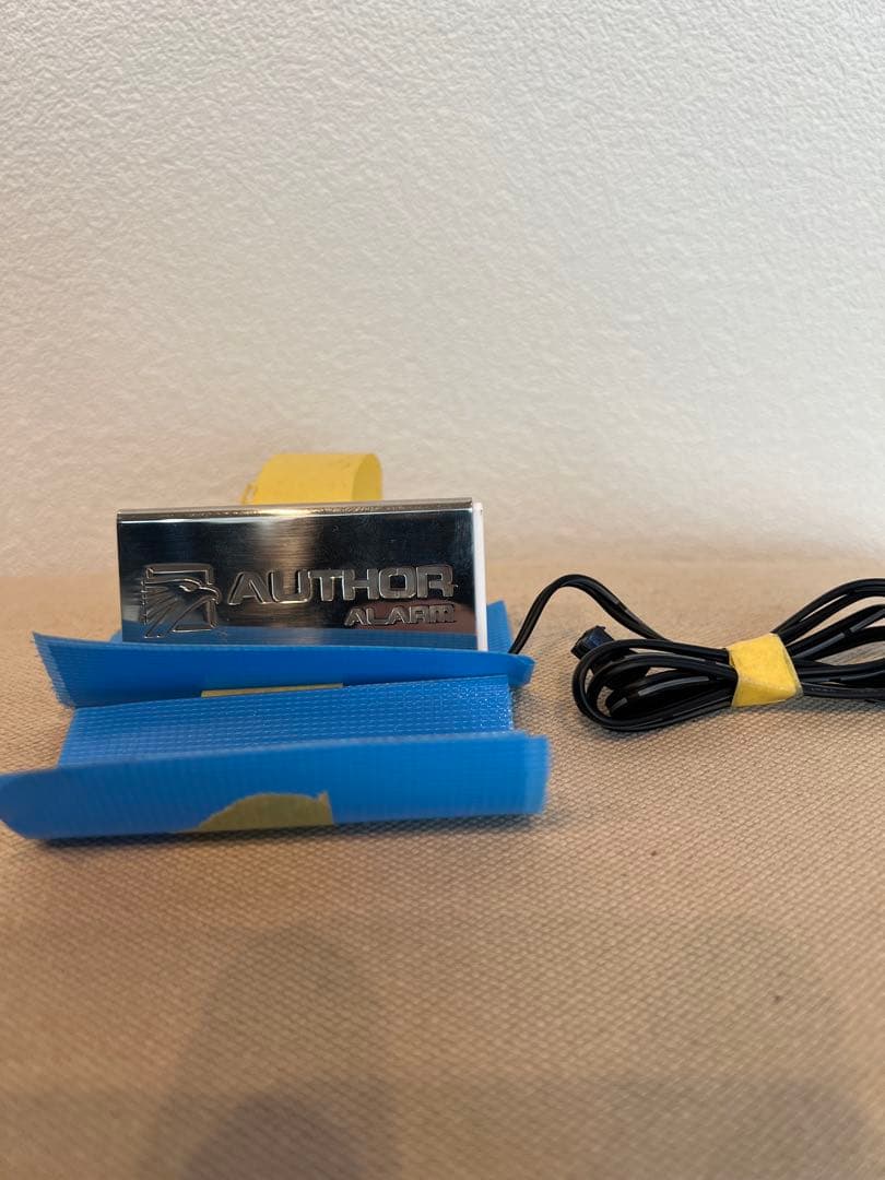 AUTHOR ALARM ステンレスプレート