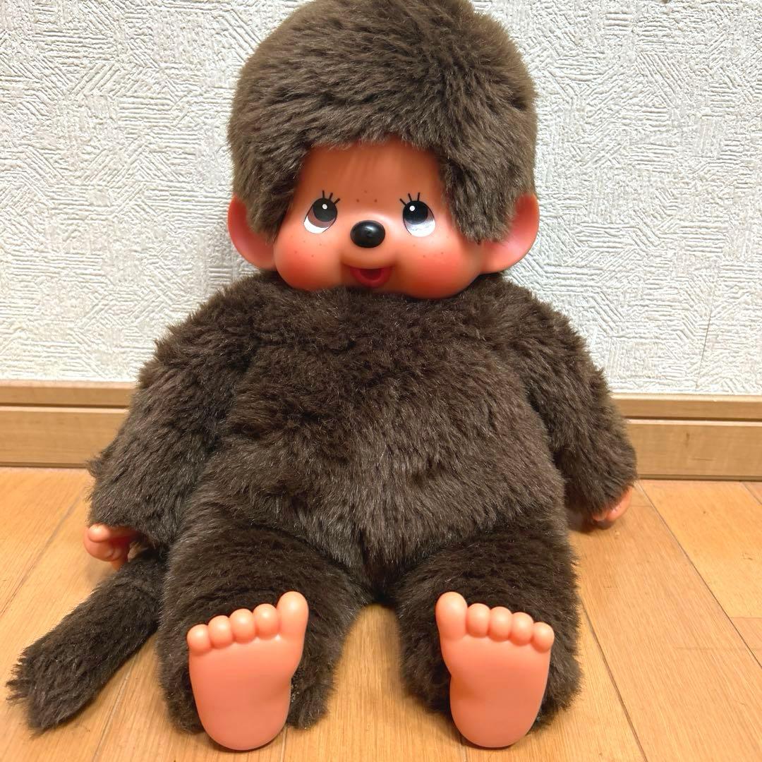 希少モンチッチ　ぬいぐるみ男の子 ヴィンテージ1918 セキグチ　47センチ