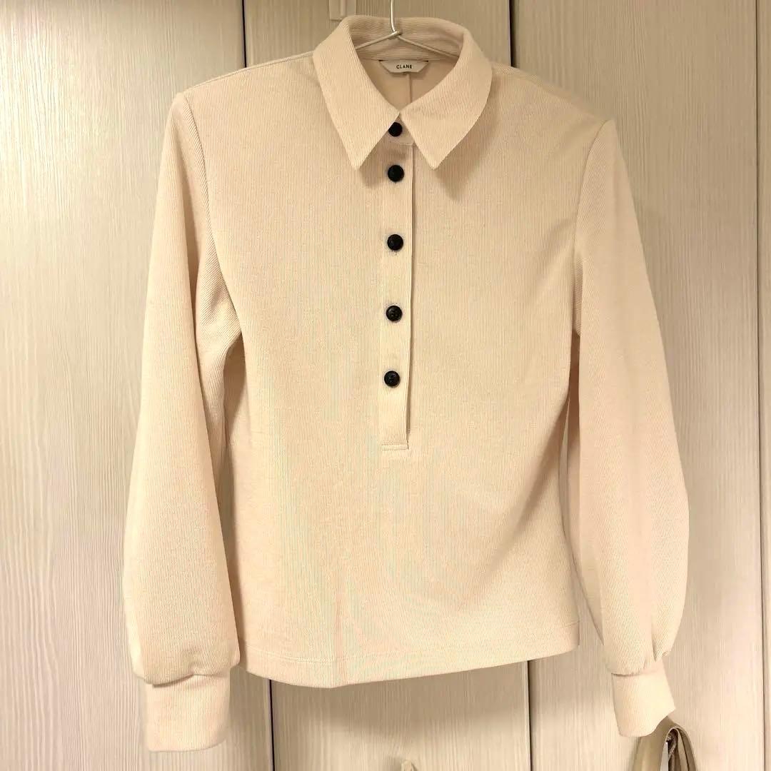 トップス POWER SHOULDER POLO TOPS