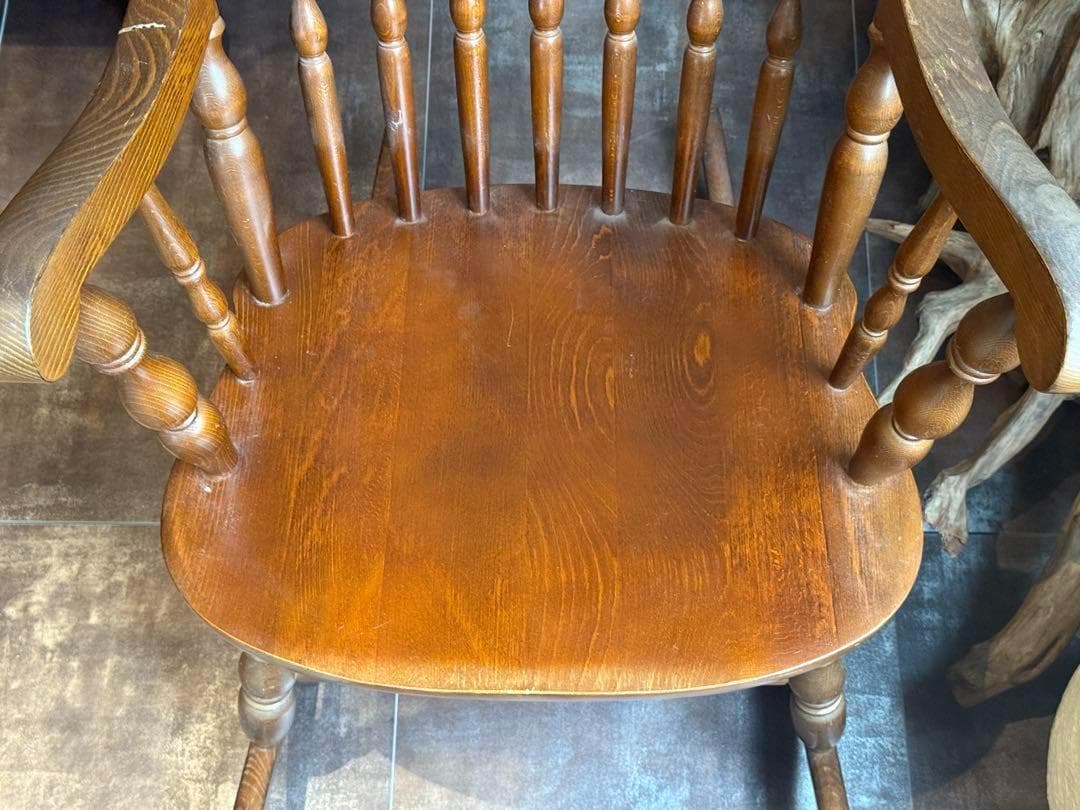 希少　太平WINDS アンティーク　ロッキングチェア　ヴィンテージ　木彫　nZ