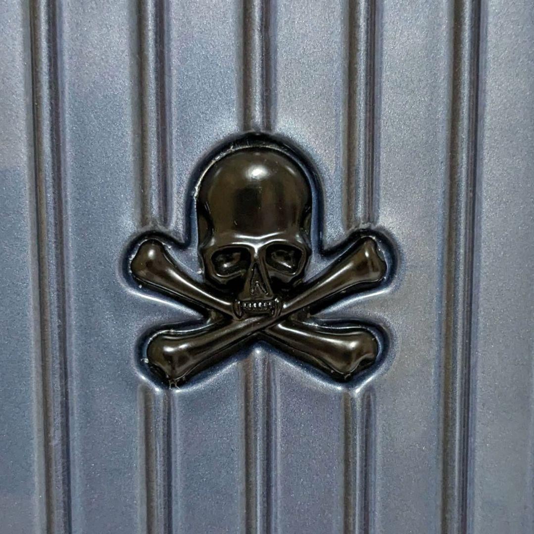 Roen ロエン キャリーケース トランク ドクロ スカル 2輪 機内持込サイズ