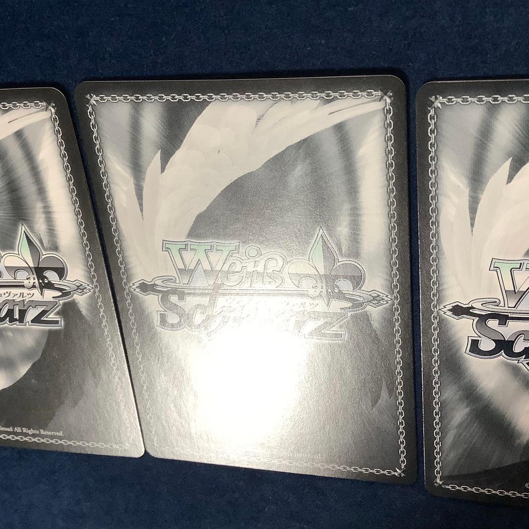 ヴァイスシュヴァルツ　絶対なる忠誠 アルベド　SP サイン 3枚