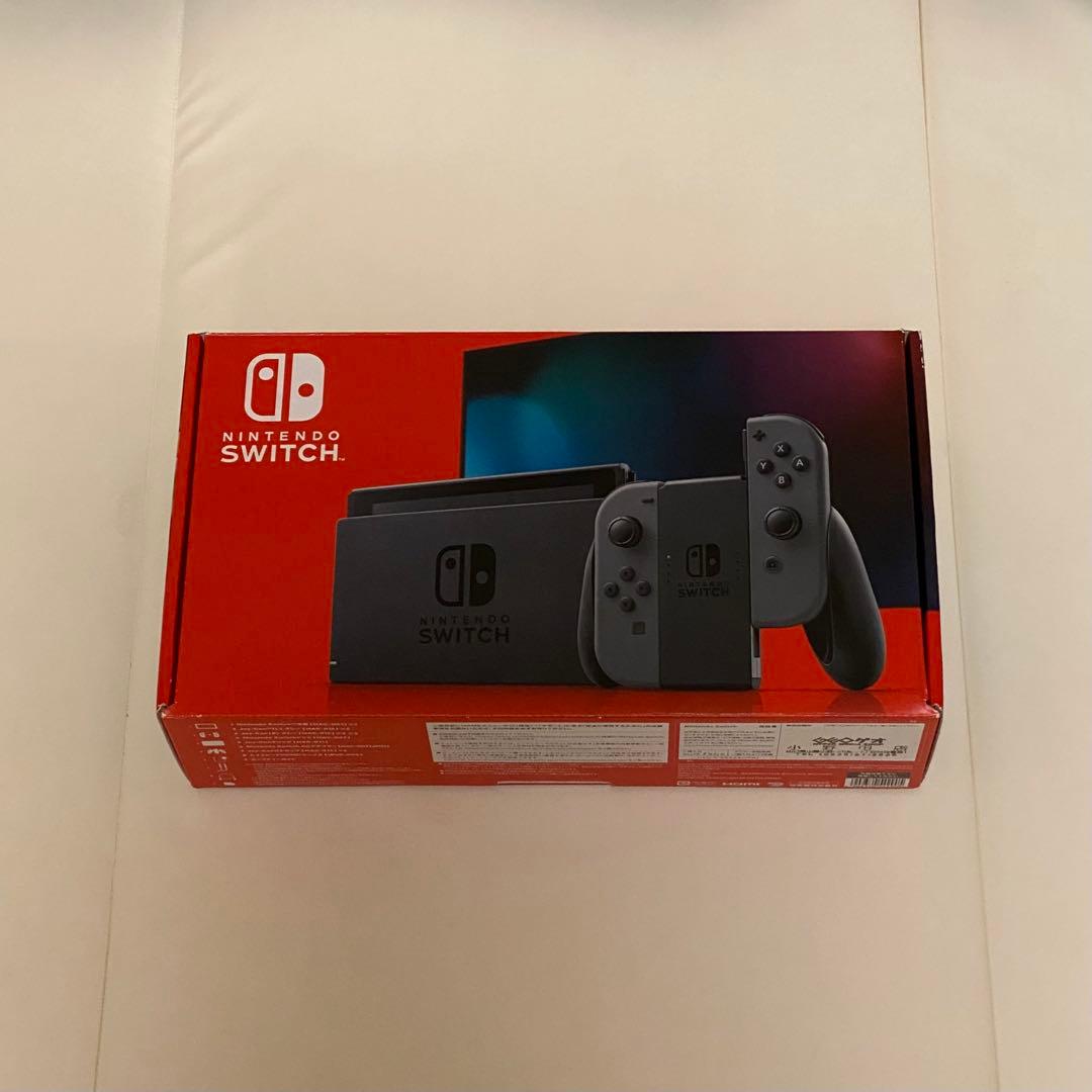 Nintendo Switch 本体　箱付き　グレー　任天堂