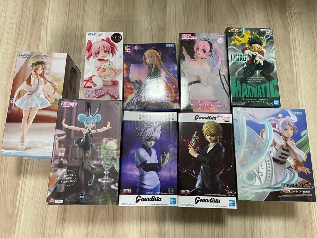 プライズフィギュア まとめ売りヒロアカ　まどマギ　Fate ハンターハンター