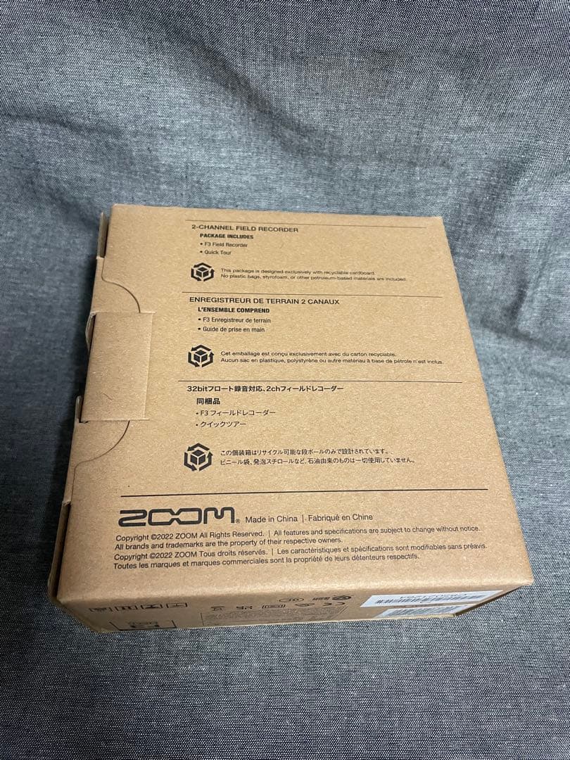 【未使用品】ZOOM F3 FIELD RECORDER