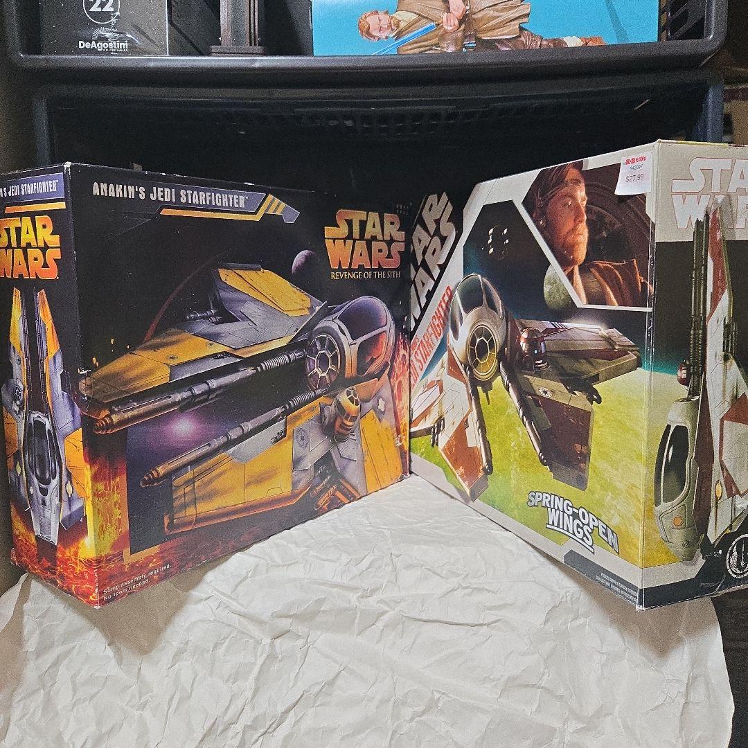 アナキンジェダイスターファイター オビワンジェダイスターファイター　セット