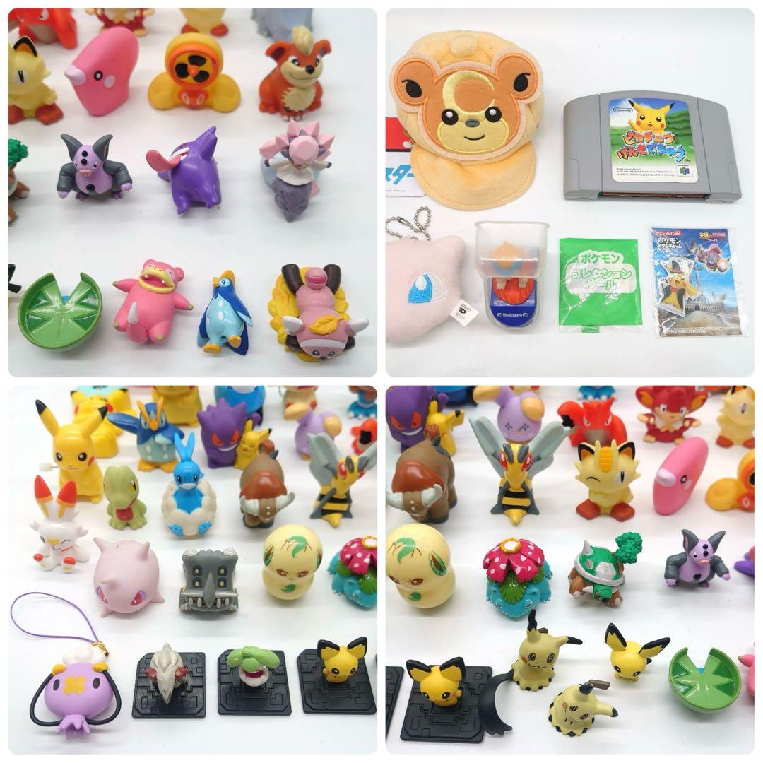 【大量】ポケモングッズ まとめ売り フィギュア ストラップ ゲーム 缶バッジ