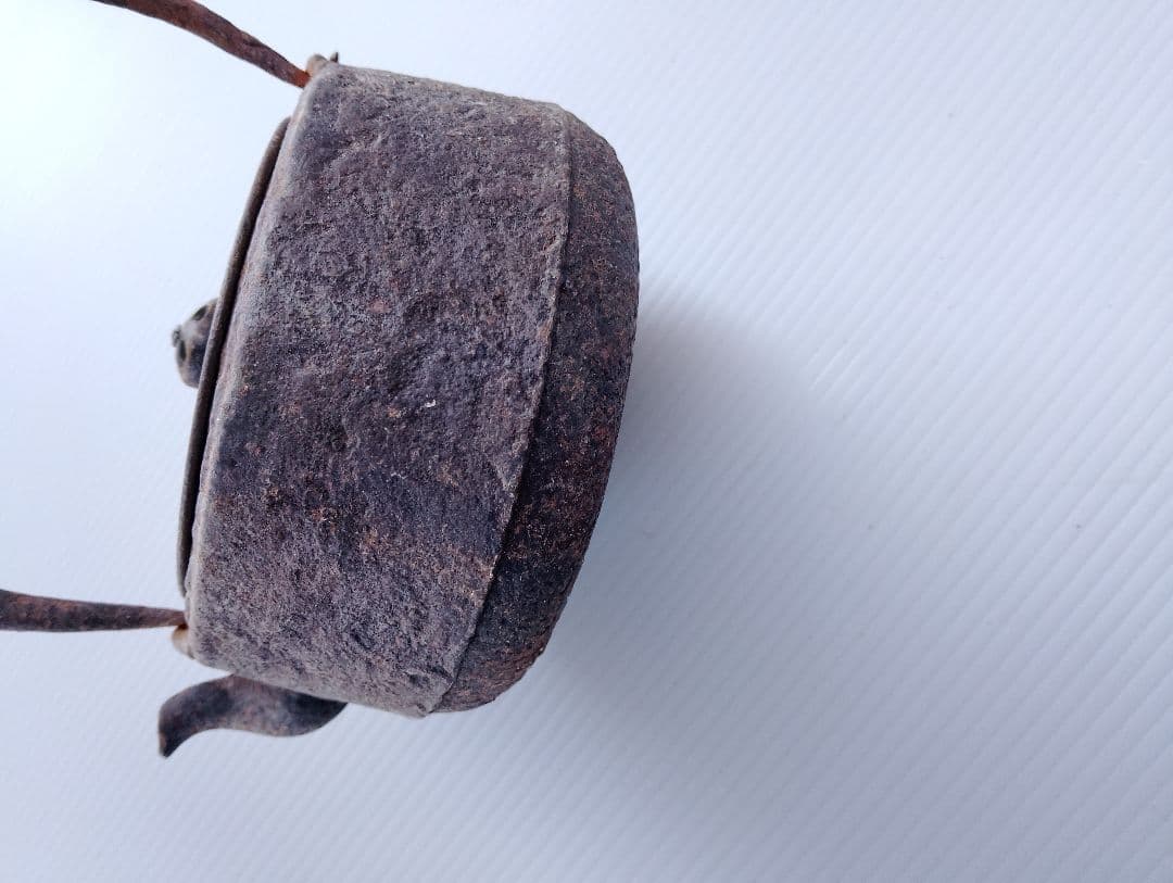 龍文堂造　鉄瓶　茶道具　煎茶道具　時代物　アンティーク(あ14)