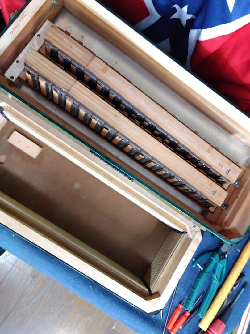 【整備済懐しい音色】Yamaha アルト アコーディオン A-32 32鍵