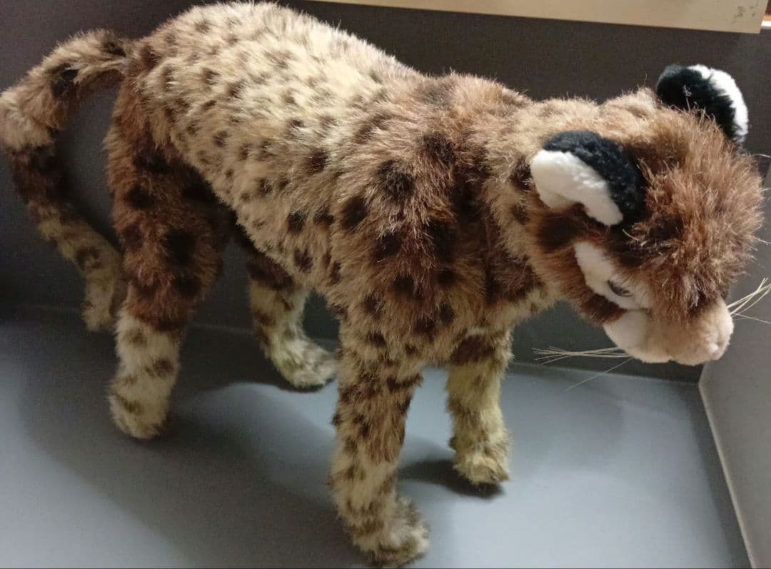 ビンテージ　オオヤマネコ ぬいぐるみＢＩＧ 体長60cm以上