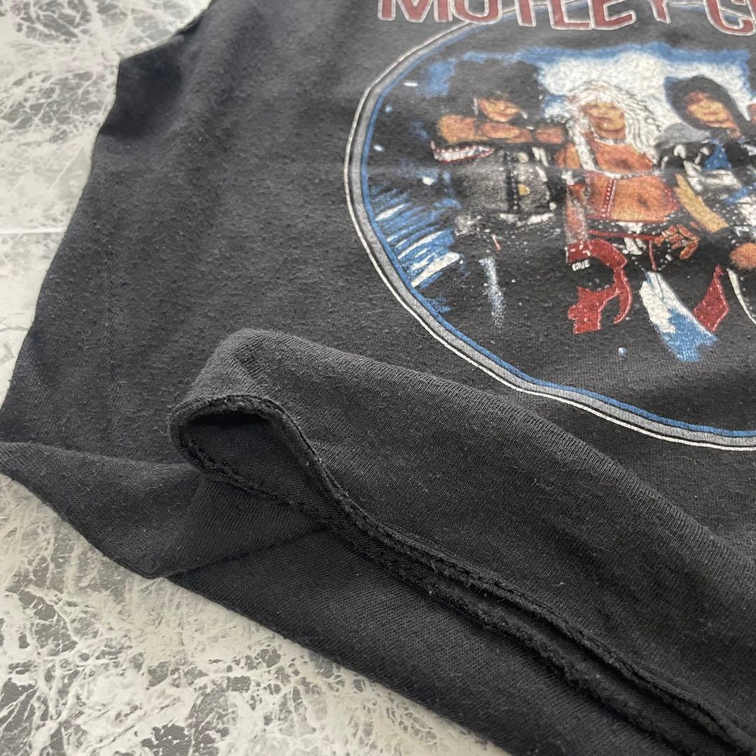 【超希少】古着 バンドTシャツ ノースリーブ モトリー・クルー ヴィンテージ