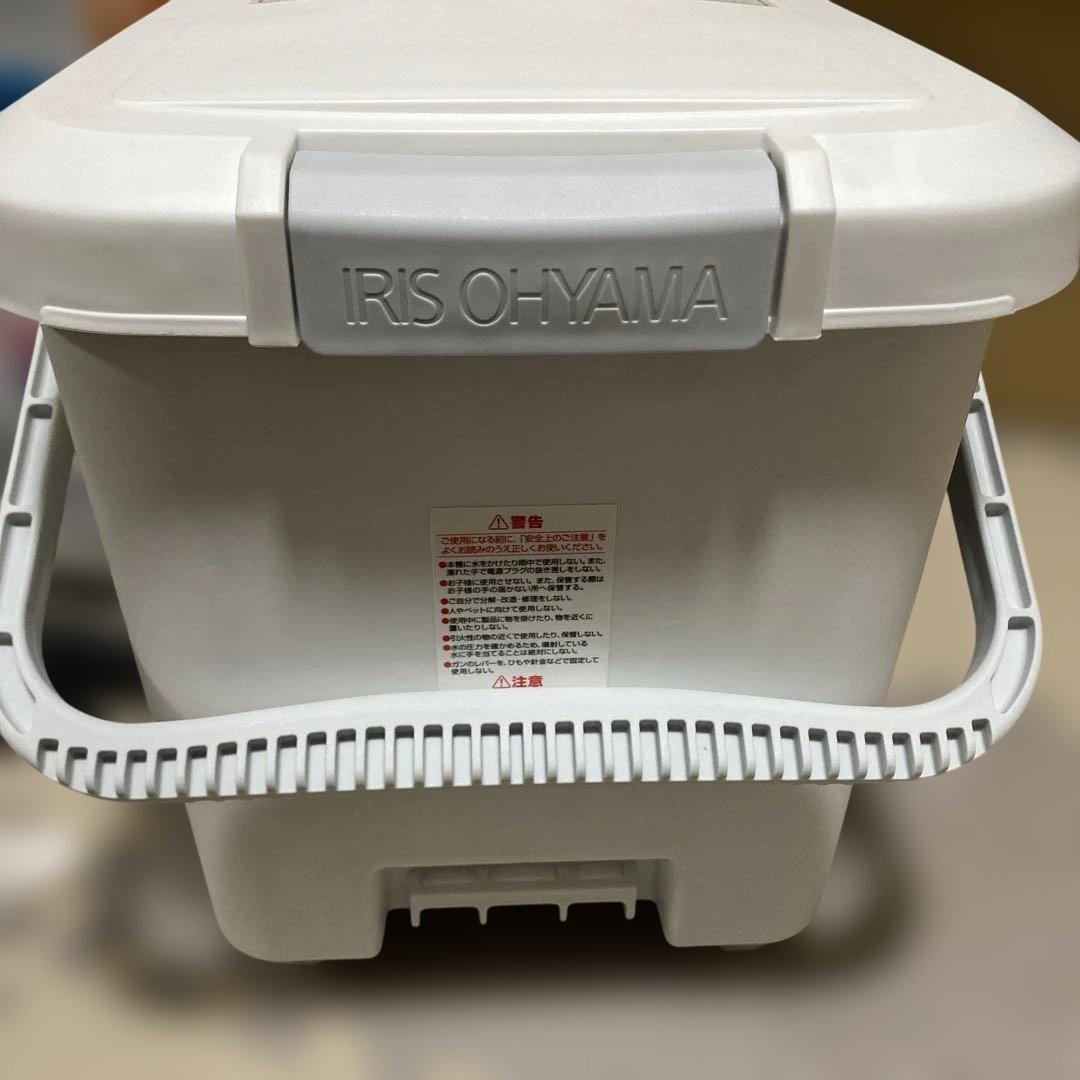 【新品同様】アイリスオーヤマ タンク式高圧洗浄機 SBT-512N