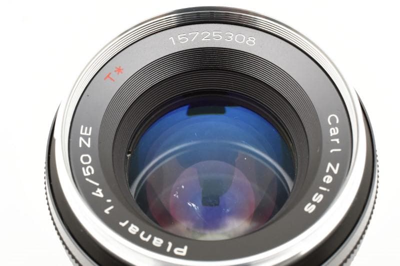 Carl Zeiss Planar 50mm f/1.4 T*ZE（整備品）