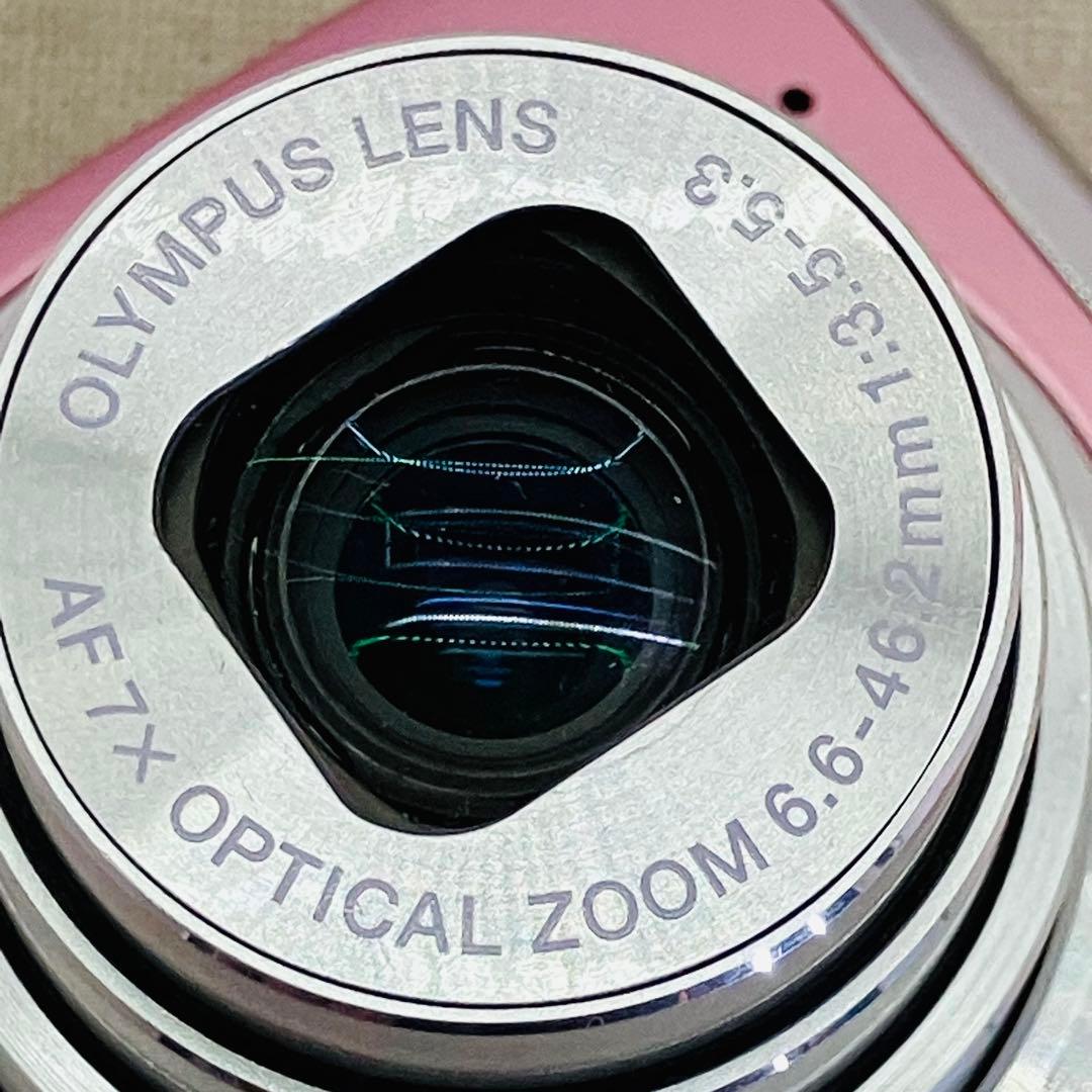 OLYMPUS (オリンパス) コンパクトデジタルカメラ μ1060 ピンク