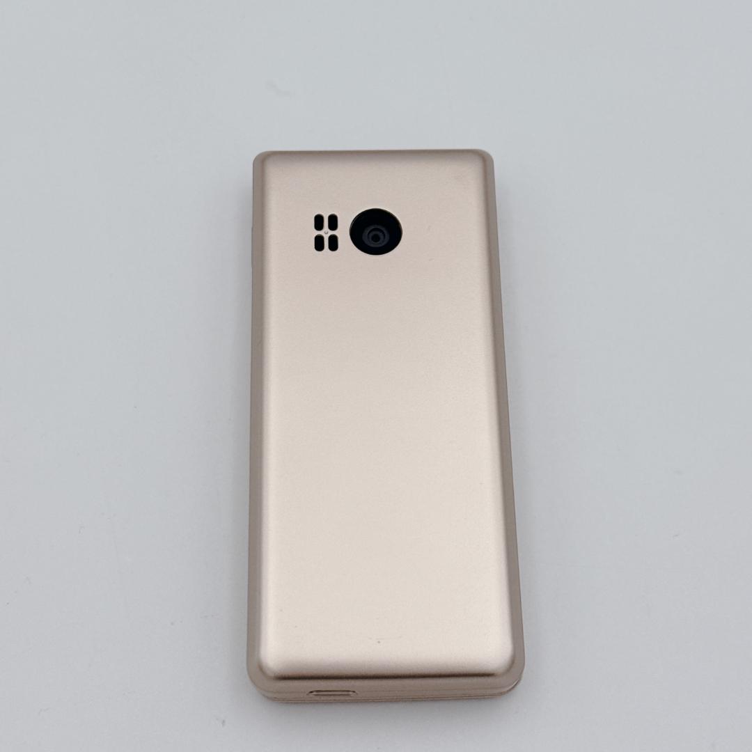 【ほぼ未使用】SHARP AQUOSケータイ4 A207SH ゴールド ガラホ