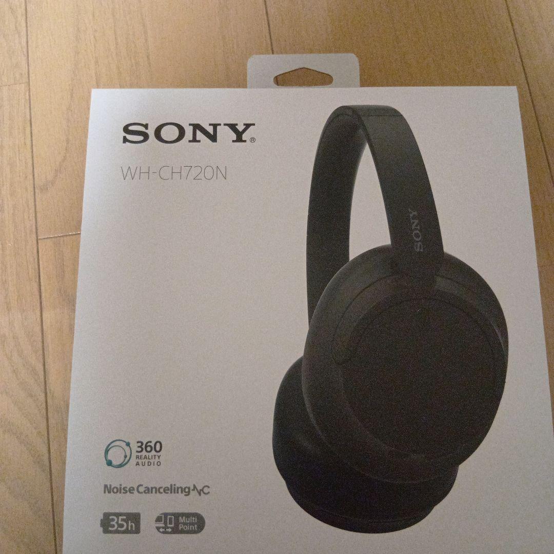 SONY ワイヤレスノイズキャンセリングヘッドホン WH-CH720N ブラック