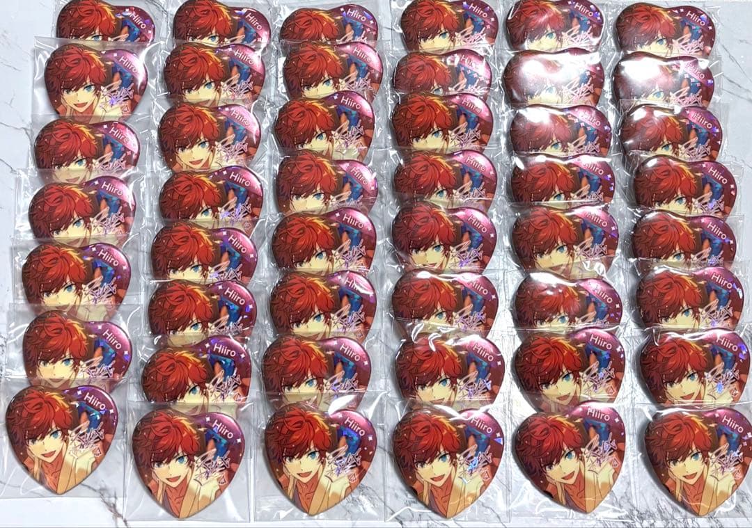 あんスタ 宝石心晴 ハート 缶バッジ 天城一彩