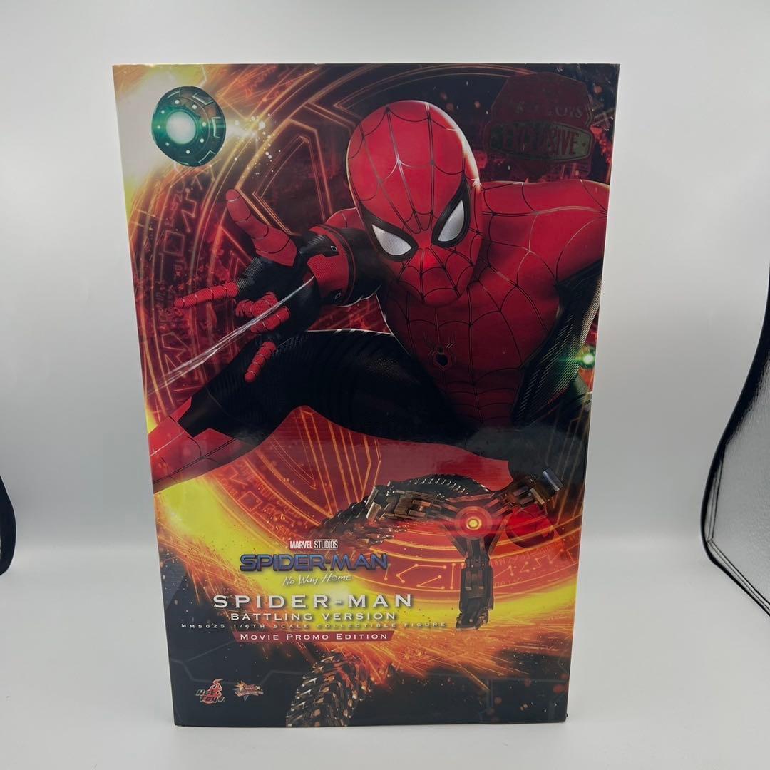 ホットトイズ　1/6　フィギュア　スパイダーマン　ホームカミング　ダメージ版