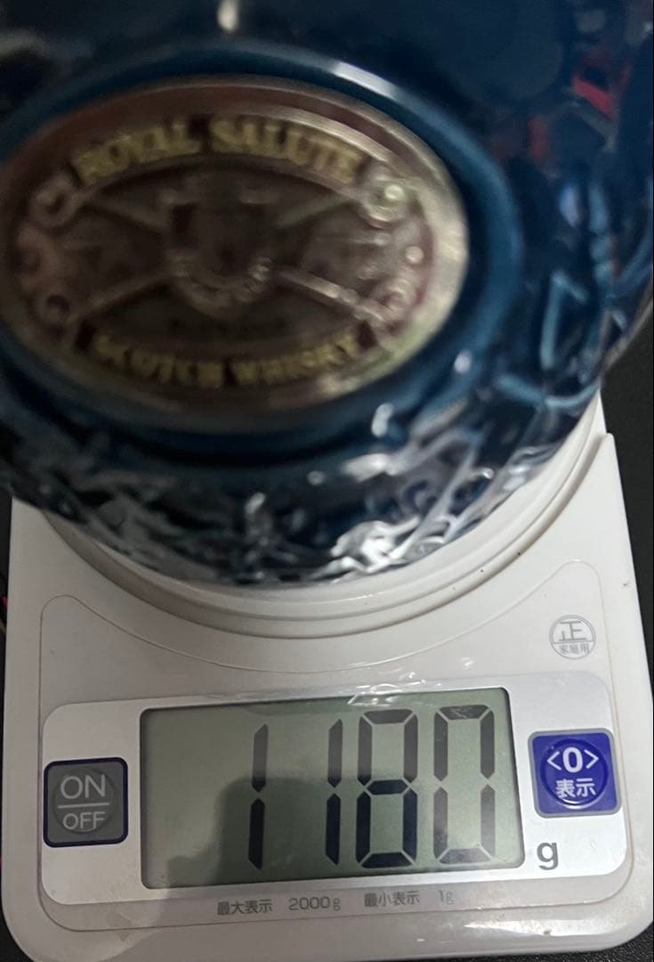 香心様ご検討中　【古酒】ロイヤルサルート21年 青 陶器ボトル【未開栓】