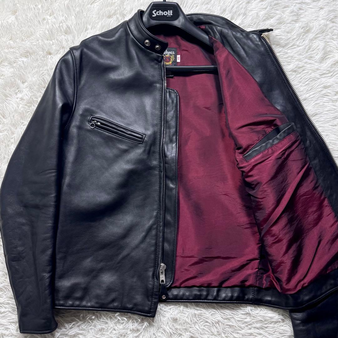 【極美品】schott ライダースジャケット　641xx #7009 40