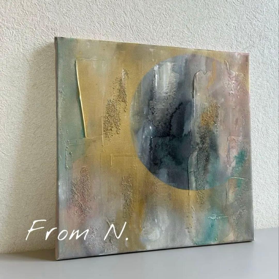 -Texture Art／30cm スクエア N.キャンバスボード c