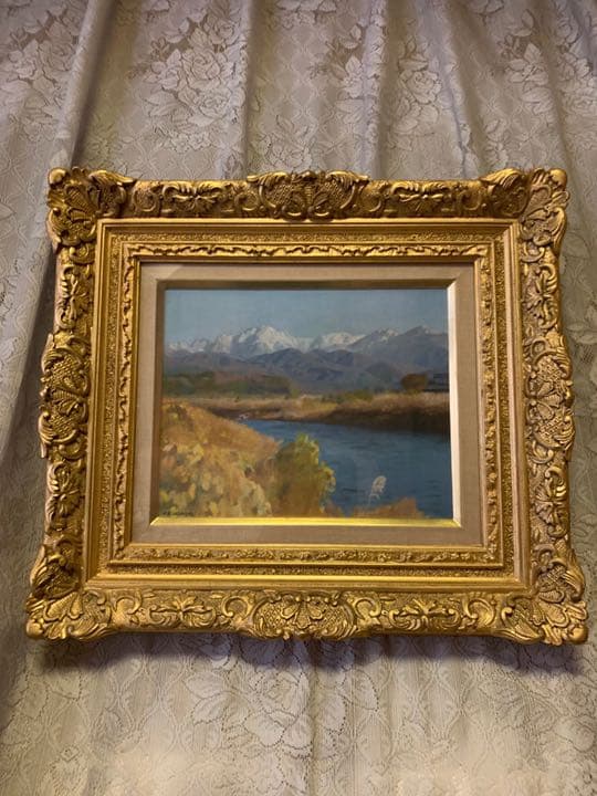 剱岳の見える秋景　　川村親光　　※更なる大幅値下げ中※