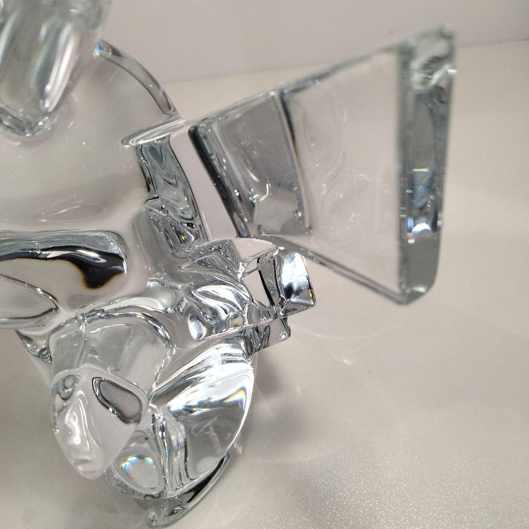 w370 Baccarat バカラ ポケモン ピカチュウ クリスタル 置物　G