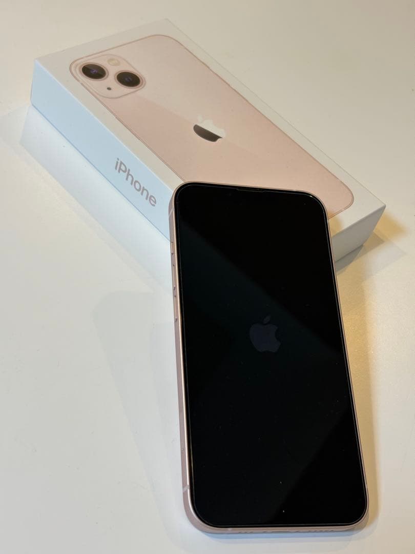 Apple iPhone 13 ピンク 256GB 本体と箱とケーブル付き