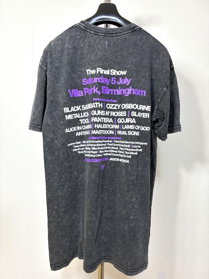Lサイズ　新品 オジー・オズボーン　ブラック・サバス ラストライブ Tシャツ