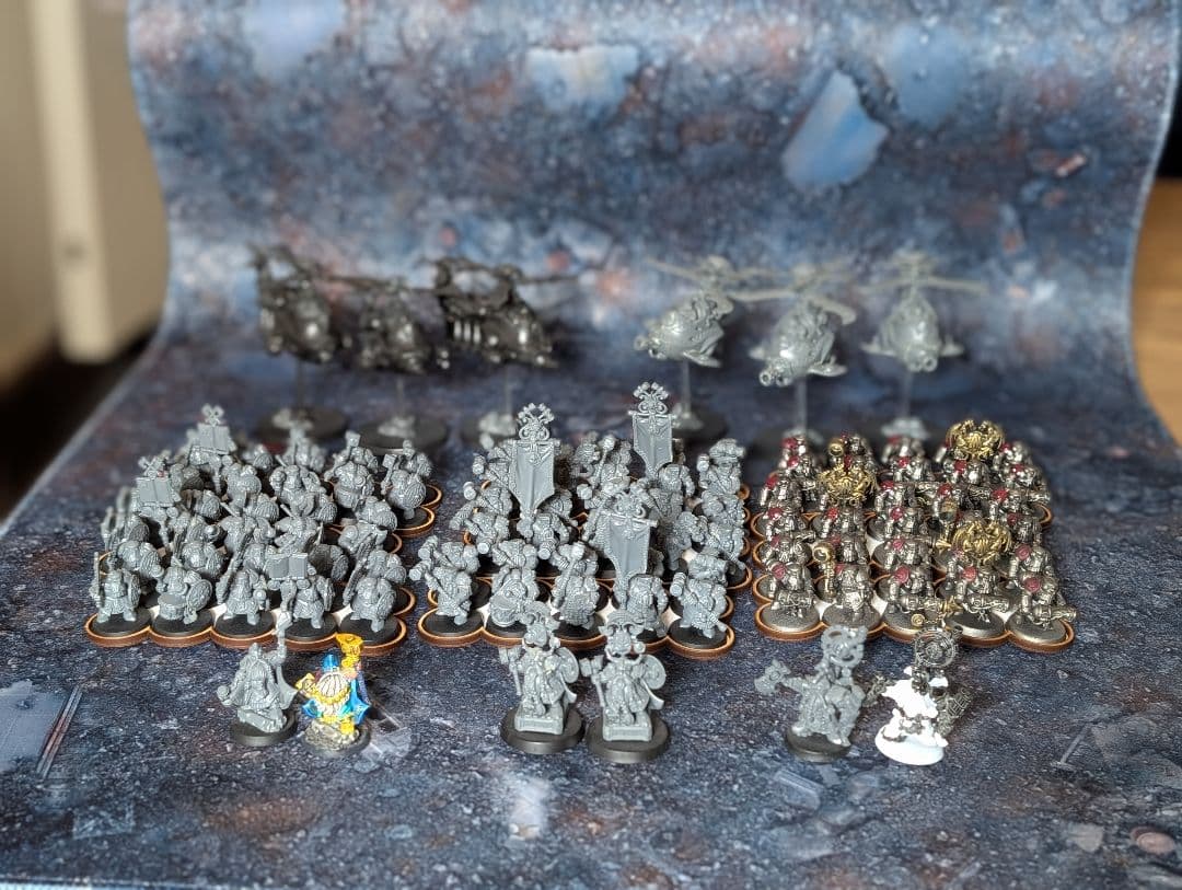 Warhammer AoS/TOW ほぼ未塗装ドワーフアーミーセット