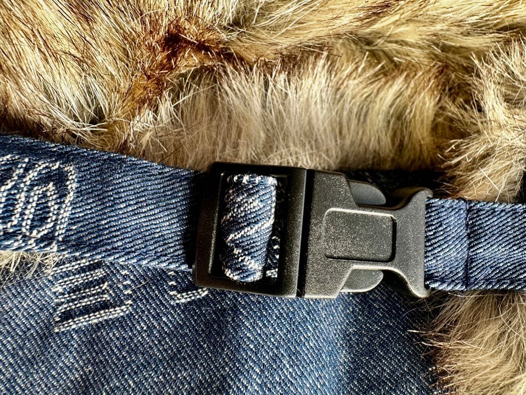 SUPREME デニムフライトキャップ ネイビー