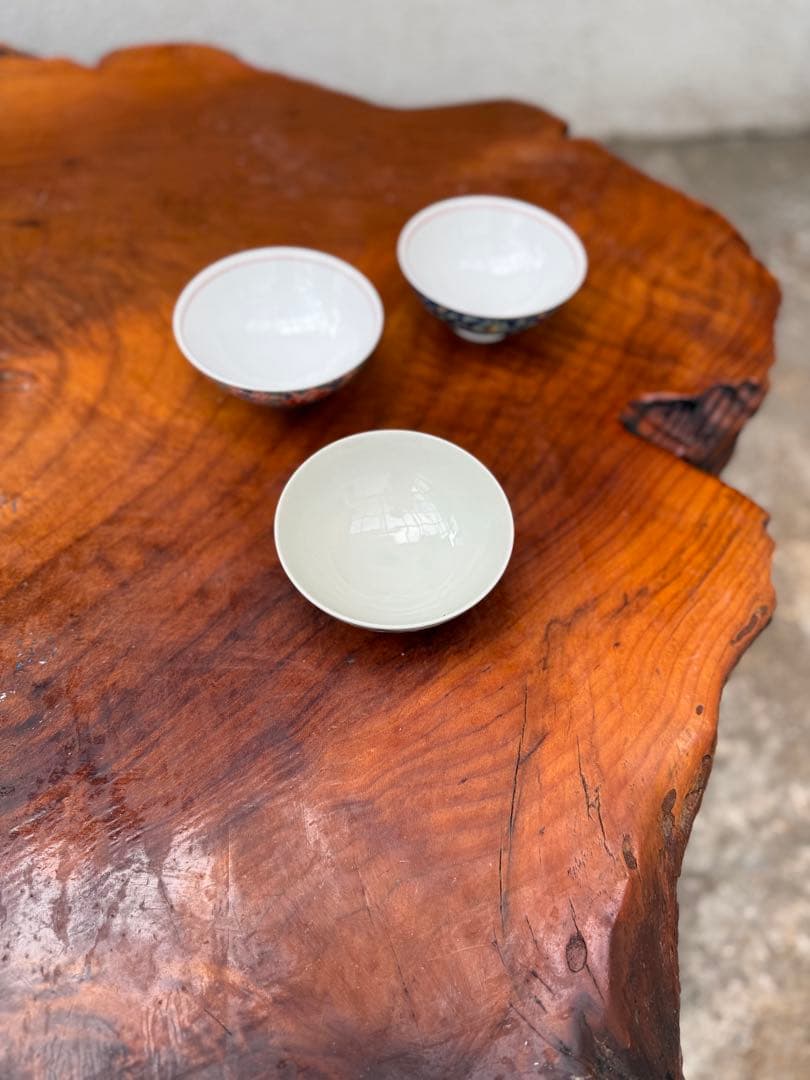 【一枚板】天然Redwoodローテーブル@米国$3900で購入