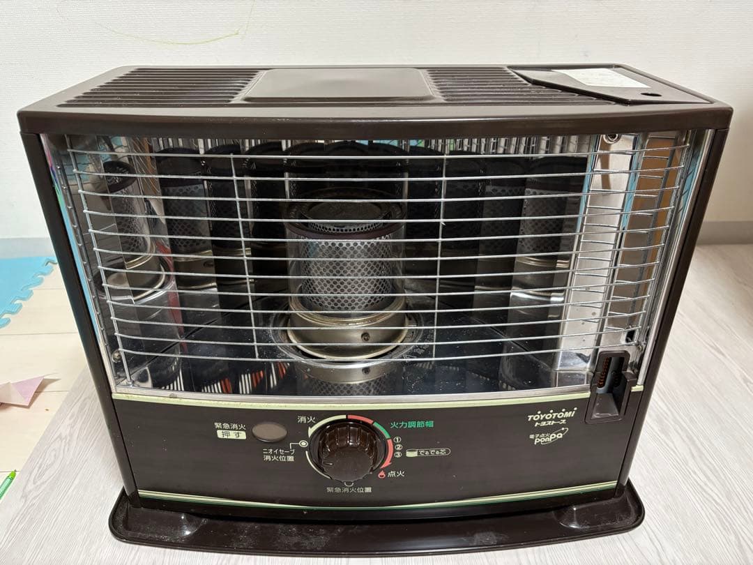 TOYOTOMI ポンパ ストーブ ブラック