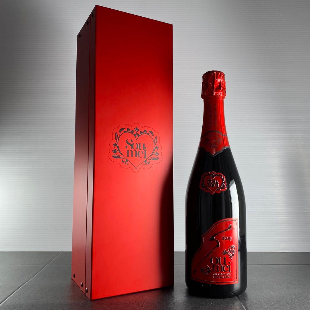 ソウメイ　レッド　ミレジメ　シャンパン　529