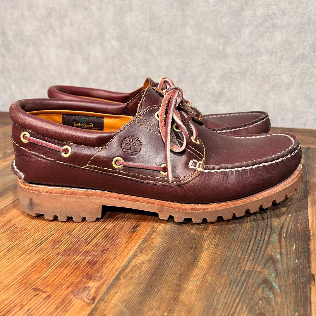 Timberland 3アイ クラシックラグ 27cm デッキシューズ